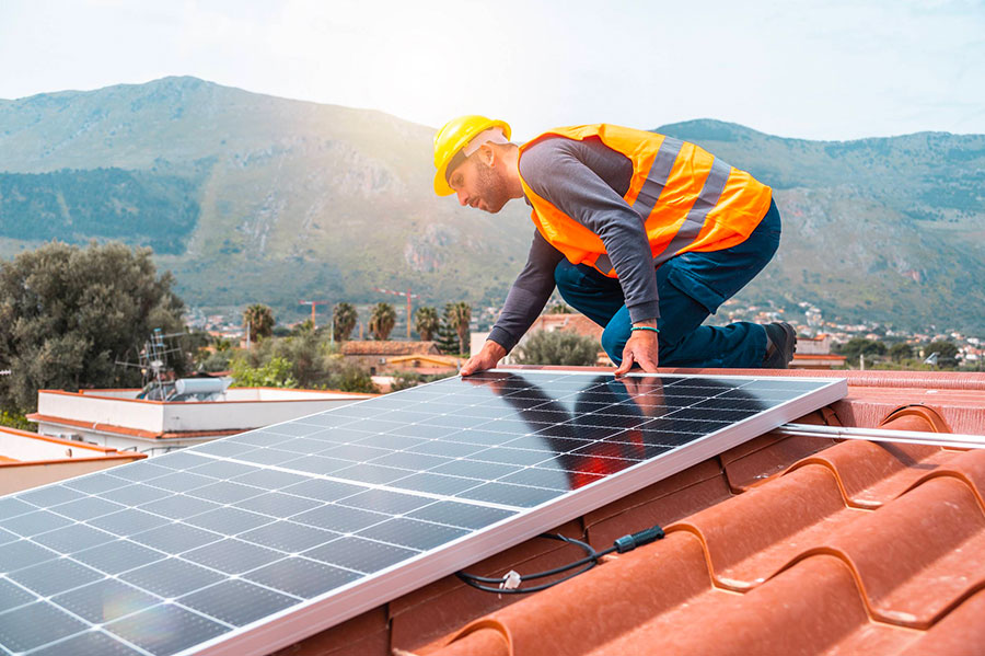 panneaux solaires photovoltaïques